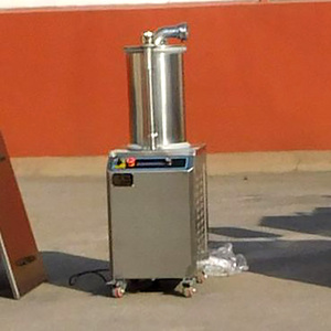 เครื่องบรรจุไส้กรอกไก่หมูระบบไฮดรอลิกไฟฟ้า เครื่องทำไส้กรอกอัตโนมัติ - Product Image 5