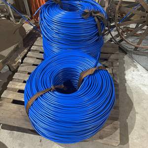 Tuyau de nettoyeur haute pression avec connecteur en laiton <span class=keywords><strong>Karcher</strong></span> 200 bars 2900 PSI, tuyau bleu pour lavage de voiture - Product Image 5