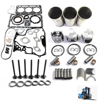 Kit Perbaikan & Perombakan Mesin D902 & Kepala Silinder untuk Kubota BX1880 BX2380 BX23S ZD1021 RTV-X900G