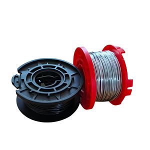 Alambre de atar para máquina de atar barras de refuerzo RB441t 443t, alambre de atar de acero TW1061T de 1.0mm con revestimiento de PVC ElectroTécnico para atar - Product Image 5