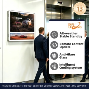 Terminal Publicitario Integrado para Ascensores en Ciudades Inteligentes |   Pantalla LCD Vertical de 19-32 Pulgadas y 4K para Animación en Proyectos Urbanos Modernos - Product Image 6