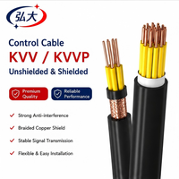 Cable Flexible KVV KVVP de Alta Calidad, Conductor de Cobre, Aislamiento de PVC, Cable de Control Blindado para Varias Conexiones Eléctricas