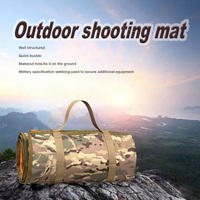 Coussin de pique-nique et de camping portable, épaissi, durable, en nylon imperméable, camouflage minimaliste, toutes saisons, pour la chasse
