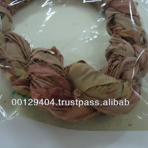 ริบบิ้นผ้าไหมอินเดียสำหรับทำส่าหรี - Product Image 1