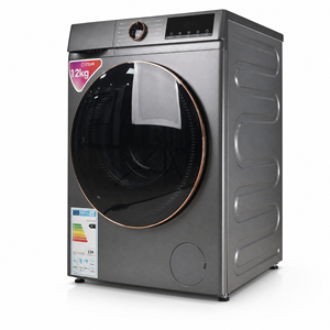 Lave-linge professionnel à chargement frontal 12 kg, auto-nettoyant, pour maison et appartement, 10 programmes de lavage, panneau anglais amélioré, OEM ODM - Product Image 1