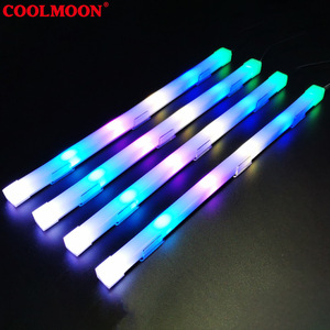 Coolmoon Argb <b>Led</b> Strip Light 5v 3pin <b>Smd</b> Epistar Silicone For Pc Case Lighting - Product Image 1