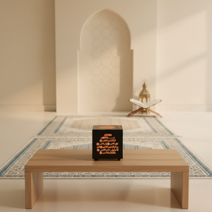 Lecteur Coranique LED 7 Couleurs pour Musulmans avec 16 Langues et 16 Lecteurs, Contrôle Tactile et par Application, Haut-parleur en Plastique pour l'Étude Islamique - Product Image 1