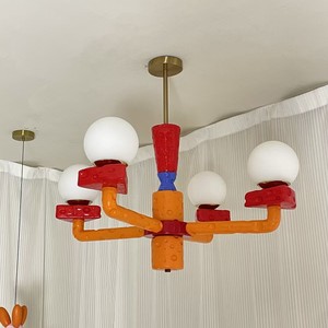 Colorful Creative Dopamine Pendant Light E27 Led Eye Caring For Living Room Bedroom Childrens Room - Product Image 2