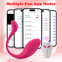 Vibrateur portable pour femme, stimulateur clitoridien et point G, télécommande via application, longue portée, jouet sexuel