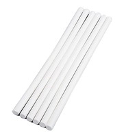 Adhésif thermofusible à base de polyoléfine, blanc laiteux, haute température, bâtons de colle chaude de 11 mm pour la fixation des fils et câbles