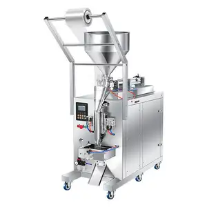 Máquina de enchimento quantitativa de água fria e óleo de pimenta líquido totalmente automática, máquina de embalagem de molho e geléia para salada