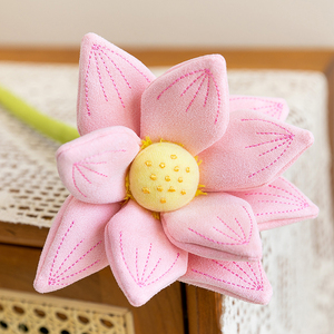 Bouquet di Fiori di Peluche Morbidi <span class=keywords><strong>e</strong></span> Carini, Tulipani, Rose <span class=keywords><strong>e</strong></span> Girasoli Imbottiti, Regalo per San Valentino, Decorazione per la Casa - Product Image 2
