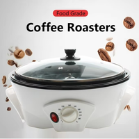 Machine à torréfier les grains de café automatique domestique avec revêtement antiadhésif, séchoir pour céréales, arachides grillées et pop-corn de haute qualité