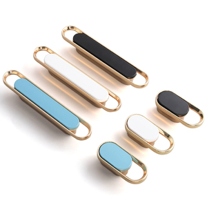 Oukali Modern Luxury Furniture Cabinet Handle Kitchen Bathroom <strong>Knobs</strong> Drawer Dresser Zinc <strong>Gold</strong> Pull Handles - Product Image 1