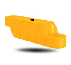 <span class=keywords><strong>Barrière</strong></span> <span class=keywords><strong>de</strong></span> sécurité routière en PE orange remplie d'eau avec système d'interverrouillage, qualité ingénierie, réfléchissante et protection IP10 - Product Image 3