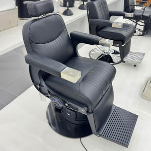 Sillón Eléctrico Retro de Lujo para Hombre Profesional para Barberías y Salones de Belleza Diseño Reclinable Duradero para Afeitar - Product Image 6
