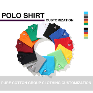 Bán Buôn 100% Bông Người Đàn Ông Của Polo T-Shirts Hot Bán Thiết Kế Các loại Màu Sắc Kích Thước Dài Ngắn Tay Áo Đơn Giản In Dệt Kim - Product Image 3
