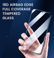 Usine airbag Verre 18D Anti Choc hd Verre Trempé pour iPhone samsung xiaomi huawei redmi infinix tecno itel protecteur d'écran