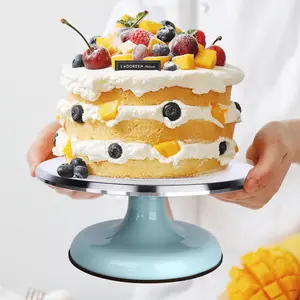 High Quality Heavy Duty Rotating Display Cake Enlarge Base Stand Turntable