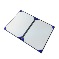 Porte-certificat de diplôme personnalisé en papier, modèle SKN-7681A4 avec estampage or, LOGO OEM&ODM