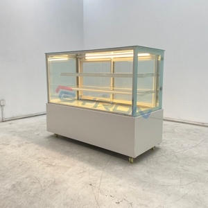 Adjustable Glass Pastry Bakery <strong>Bread</strong> <strong>Display</strong> Fridge Digital LED Temperature Control Fan LED Table Top Cake <strong>Showcase</strong> Refrigerator - Product Image 3