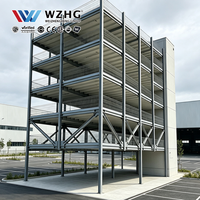 Grande structure de stationnement automobile commerciale en acier avec poutres préfabriquées pour les centres commerciaux et les complexes de vente au détail