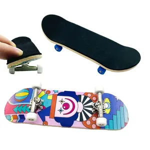 Ngón tay bằng gỗ ván trượt Fingerboard 5ply Canada Maple gỗ mini Skateboard ngón tay trượt ván