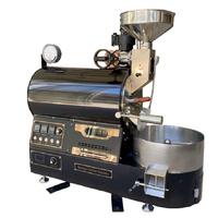 Tostador de Café WK de 2 kg a 2,5 kg con Calentamiento a Gas/Eléctrico, Tostado Semidirecto y Semiaéreo