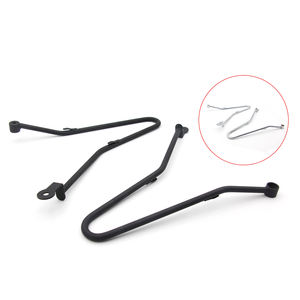 Ajustement pour Bonneville T100 <span class=keywords><strong>Triumph</strong></span> rétro <span class=keywords><strong>moto</strong></span> accessoires support côté porte-bagages support motos côté sac support - Product Image 4