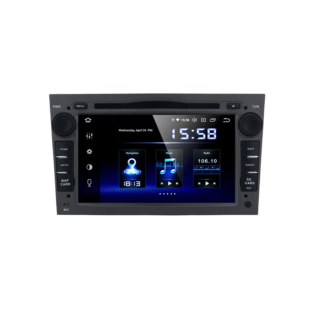 7 Dasaita "2 din Android 10.0 Car Radio para Opel Astra H Zafira Vectra Vivaro Tigra Corsa C Carro DVD Player 2004 Stereo Autoradio