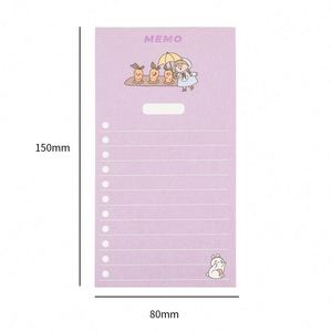 Hengxin Custom Cute Stationery Memo Pad Loose <b>Leaf</b> Kawaii School Supplies Plan List <b>Book</b> Notepad - Product Image 5
