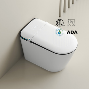 Automatic Smart <strong>Toilet</strong> with Wireless Remote Control and Auto Flush Feature ETL Certified - Product Image 1