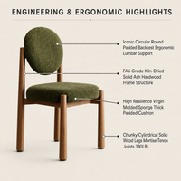 Chaises de salle à manger en bois massif de style français, chaises à dossier simples de style nordique pour la maison, tabourets de salle à manger pour petit appartement