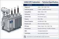 Transformateur de puissance immergé dans l'huile à trois bobines à disques 220 kV 10 kV/35 kV EPC clé en main 50/60 Hz pour l'exploitation minière, les centres de données et l'industrie