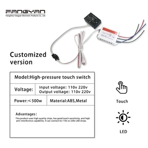 220V <span class=keywords><strong>LED</strong></span> gương ánh sáng cảm ứng chuyển đổi cảm ứng cảm biến chuyển đổi cho Gương phòng tắm <span class=keywords><strong>LED</strong></span> ánh sáng cảm ứng điều khiển với trình điều khiển điện - Product Image 5