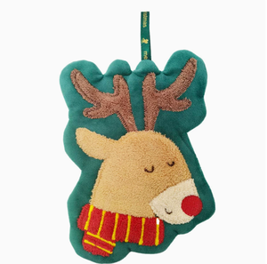 Toalha de Mão Quadrada de Coral Fleece de Secagem Rápida para Uso Doméstico, Presente de Natal, Pano de Cozinha com Desenho Animado, Toalha Infantil para Banheiro com Alça para Pendurar - Product Image 4