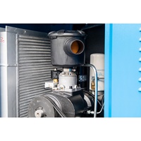 HPDMC 15-HP Total Rotary Vis Compresseur D'air 57CFM-80-Gallon Entièrement Emballé/Sèche-et ASME Réservoir 208-230v/60Hz/3-Phase