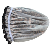 CHENGHE Vente en gros Bonnet de douche intérieur EVA imperméable en satin extra large avec bande élastique pour femmes Bonnet de bain surdimensionné réutilisable