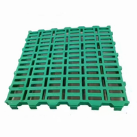 Plancher en plastique à lattes pour élevages de chèvres et de moutons 600*600mm, sol en plastique à lattes pour chèvres