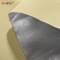 Tissu de papier d'aluminium aramide résistant aux hautes températures-Ignifuge et isolation thermique