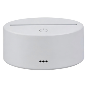 Lampada da Tavolo LED Creativa con Telecomando, 16 Colori Dimmerabili, Alimentazione USB, Base per Luce Notturna con Illusione Ottica 3D - Product Image 3