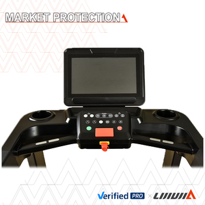 Cinta <span class=keywords><strong>de</strong></span> Correr Comercial <span class=keywords><strong>de</strong></span> Alta Resistencia con Pantalla Grande e Inclinación Automática, Marca <span class=keywords><strong>de</strong></span> Equipos Deportivos, con <span class=keywords><strong>Buenas</strong></span> Reseñas, para Gimnasio - Product Image 2