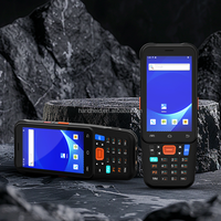 Lecteur de codes-barres industriel Android 15, terminal de données portable robuste, PDA portable avec clavier, lecteur de cartes NFC RFID, étanchéité IP67