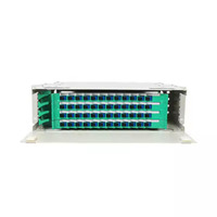 Armoire ODF de type rack 19 pouces, 48/72 cœurs, déchargement 5U, unité de distribution optique FDU FTTH, boîte de distribution de fibres Aoptke