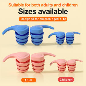 سدادات أذن سيليكون ثلاثية الطبقات احترافية لتقليل الضوضاء أثناء النوم وحماية السمع المقاومة للماء - Product Image 2