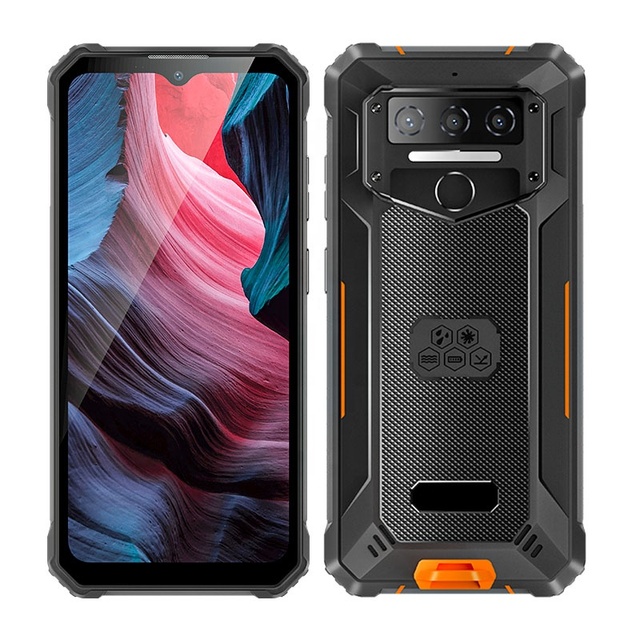 Cheapest Factory 6.52" Android 13.0 Octa-core 4G NFC Fingerprint IP68 10600mAh Battery Rugged Phone Rugged Mobile Smart Phone