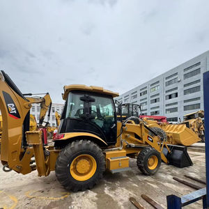 Usado para La retroexcavadora Cat 420F en buenas condiciones Excavadora retro con motor central y componentes del motor a la venta - Product Image 1