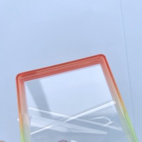 Protection de carte gradée transparente JO-TC-09 en TPU brillant et mat avec plaque PC