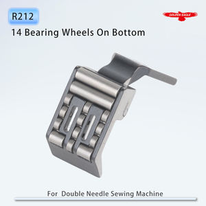 Prensatelas de Rodillo R212 para Máquina de <span class=keywords><strong>Coser</strong></span> Industrial de Doble Aguja <span class=keywords><strong>SINGER</strong></span> 212W JUKI LH-515 1152 3128 BROTHER LT2-B842 B845 - Product Image 4