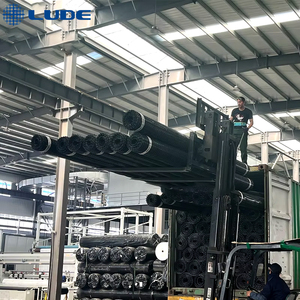 Hai chiều hai chiều Polyester <span class=keywords><strong>geogrid</strong></span> Nhà Máy Giá bền giữ lại tường gia cố mô hình 20-20kn 40-40kn có sẵn nhựa PP - Product Image 6